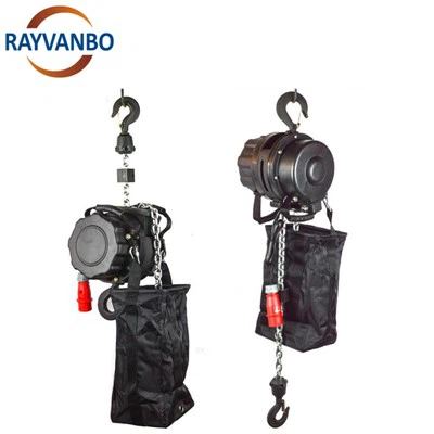 Polipast de cadena per etapa