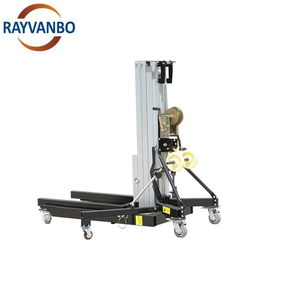 High Quality 3m To 6m Lift Height 80kg To 450kg Load Capacity Manual Lifting Material ForkLift best